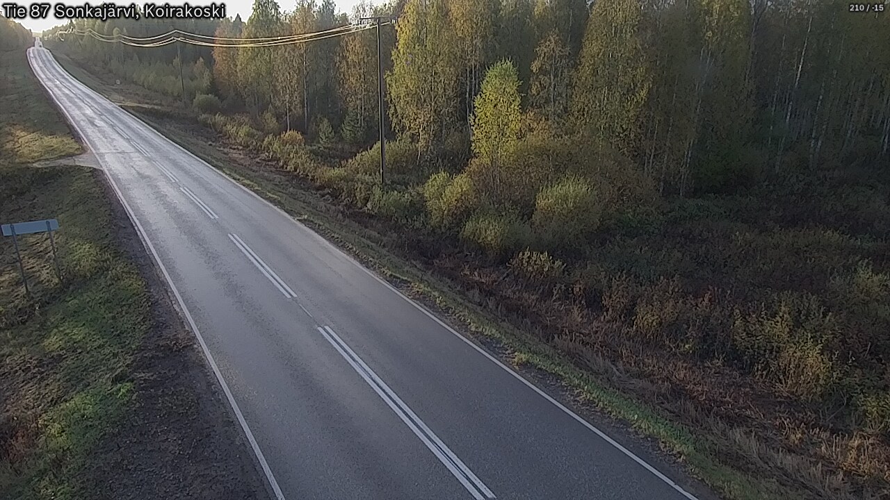 Kelikamerat Kuva Tie 87 Sonkajärvi, Koirako, Sonkajärvi, Pohjois-Savo