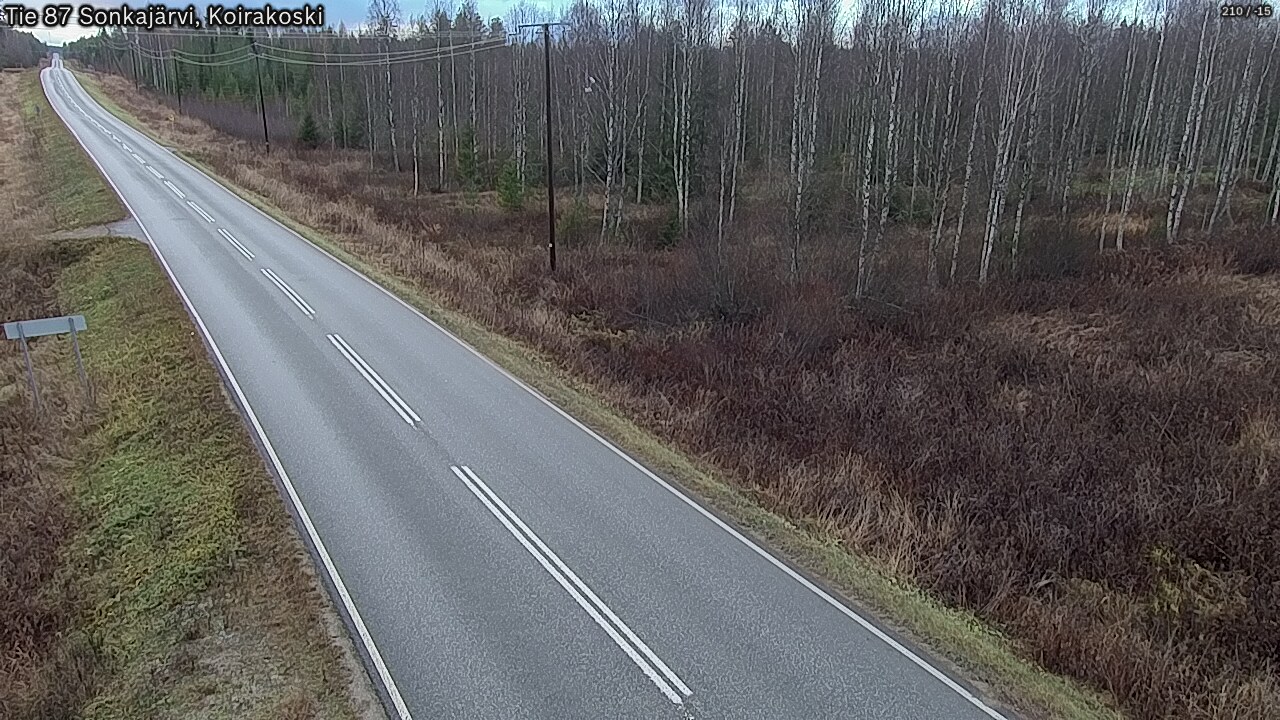 Kelikamerat Kuva Tie 87 Sonkajärvi, Koirako, Sonkajärvi, Pohjois-Savo