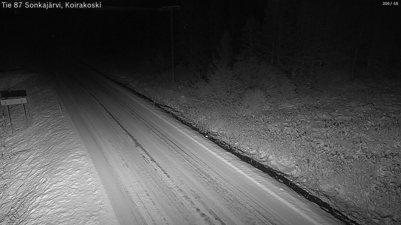 Kelikamerat Kuva Tie 87 Sonkajärvi, Koirako, Sonkajärvi, Pohjois-Savo