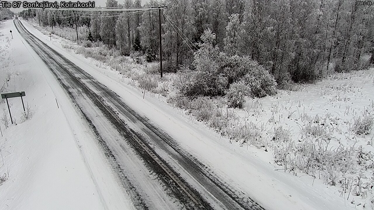 Kelikamerat Kuva Tie 87 Sonkajärvi, Koirako, Sonkajärvi, Pohjois-Savo
