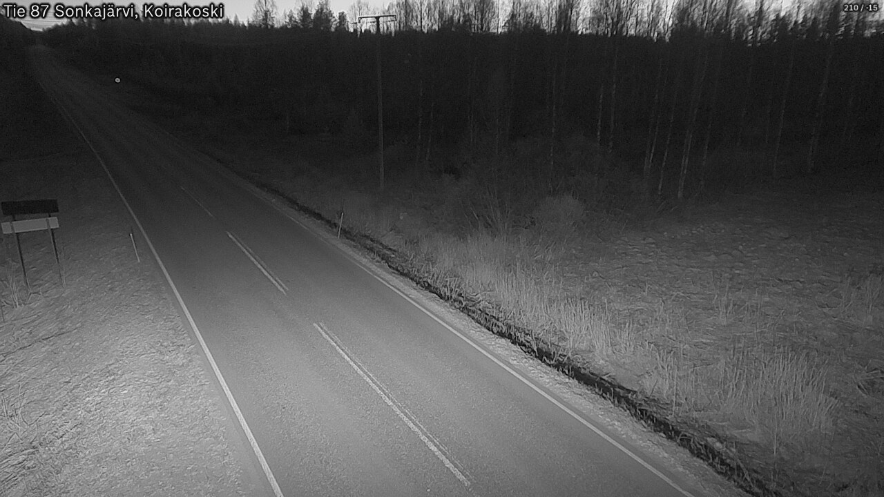 Kelikamerat Kuva Tie 87 Sonkajärvi, Koirako, Sonkajärvi, Pohjois-Savo