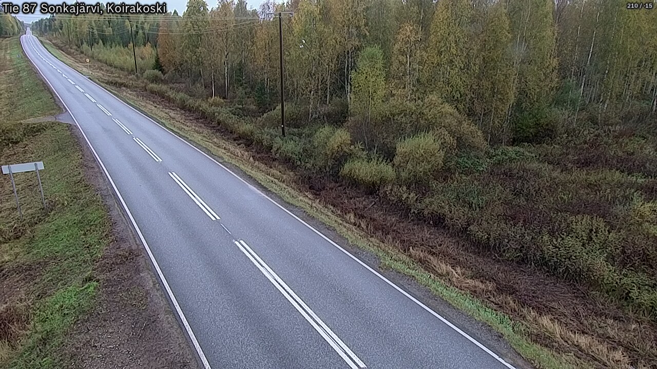 Kelikamerat Kuva Tie 87 Sonkajärvi, Koirako, Sonkajärvi, Pohjois-Savo
