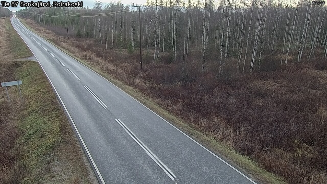 Kelikamerat Kuva Tie 87 Sonkajärvi, Koirako, Sonkajärvi, Pohjois-Savo