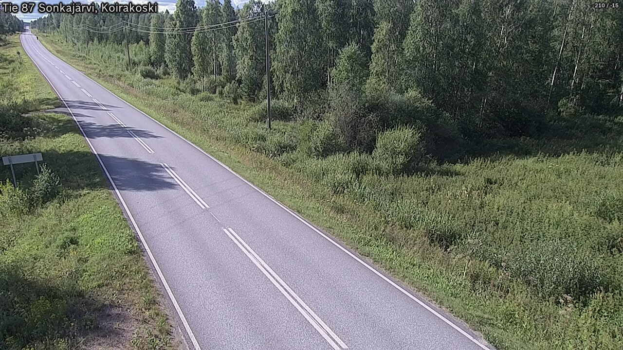 Kelikamerat Kuva Tie 87 Sonkajärvi, Koirako, Sonkajärvi, Pohjois-Savo