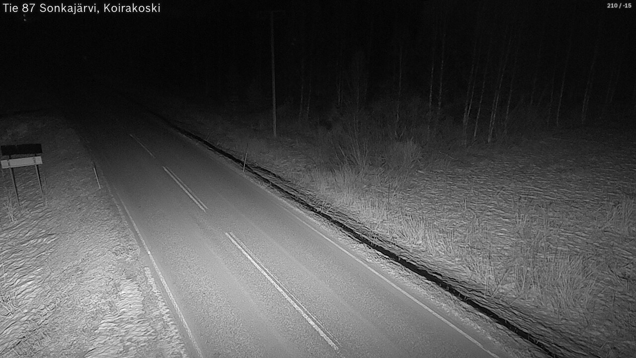 Kelikamerat Kuva Tie 87 Sonkajärvi, Koirako, Sonkajärvi, Pohjois-Savo