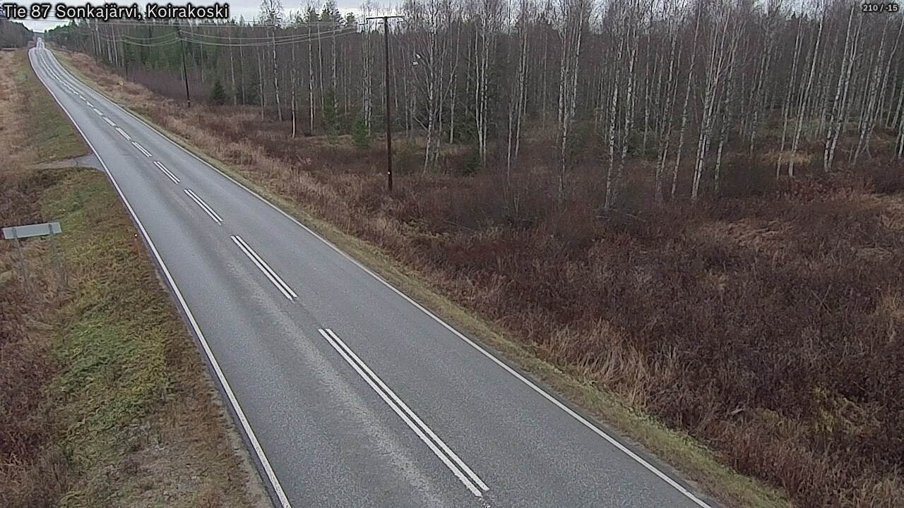 Kelikamerat Kuva Tie 87 Sonkajärvi, Koirako, Sonkajärvi, Pohjois-Savo