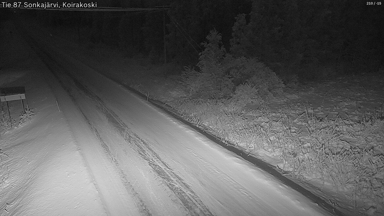 Kelikamerat Kuva Tie 87 Sonkajärvi, Koirako, Sonkajärvi, Pohjois-Savo