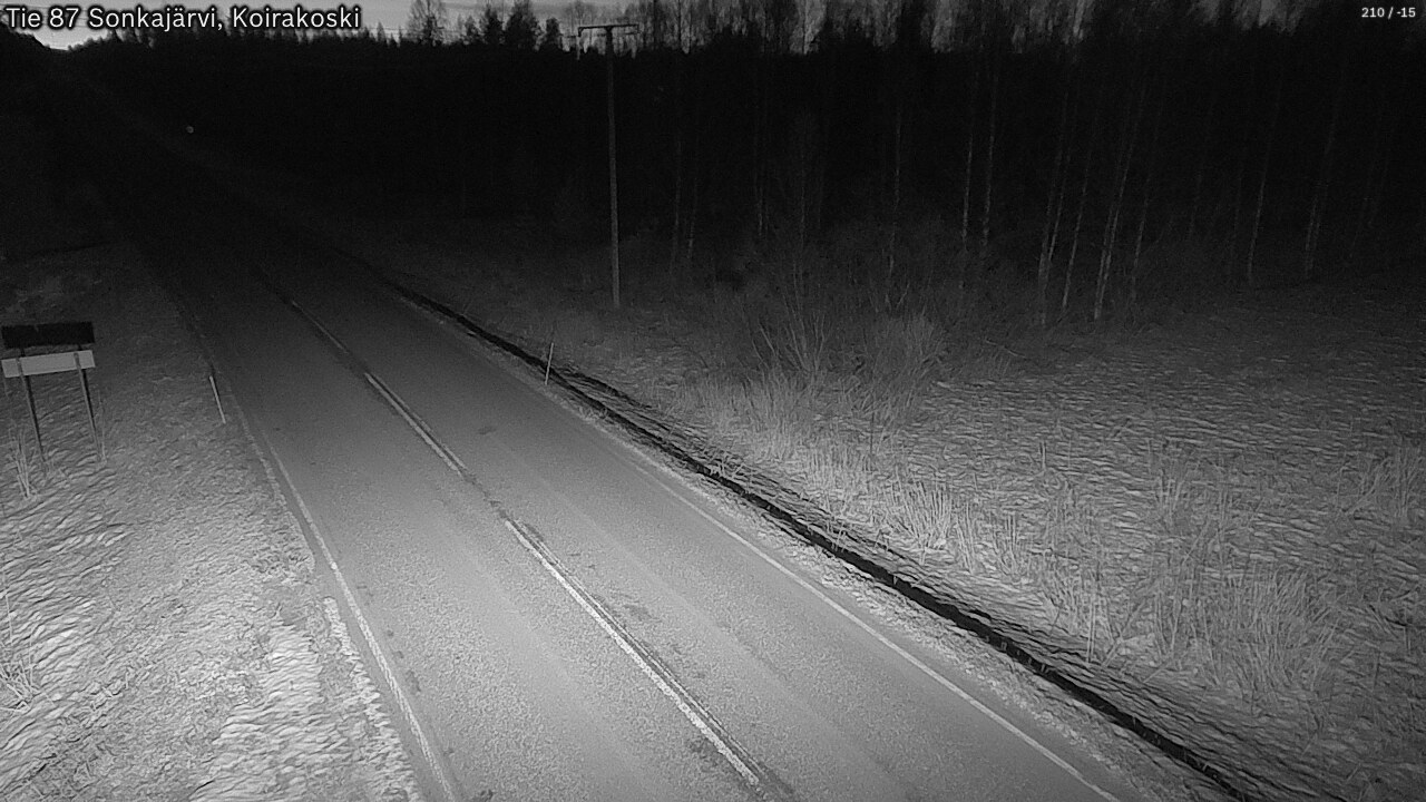 Kelikamerat Kuva Tie 87 Sonkajärvi, Koirako, Sonkajärvi, Pohjois-Savo