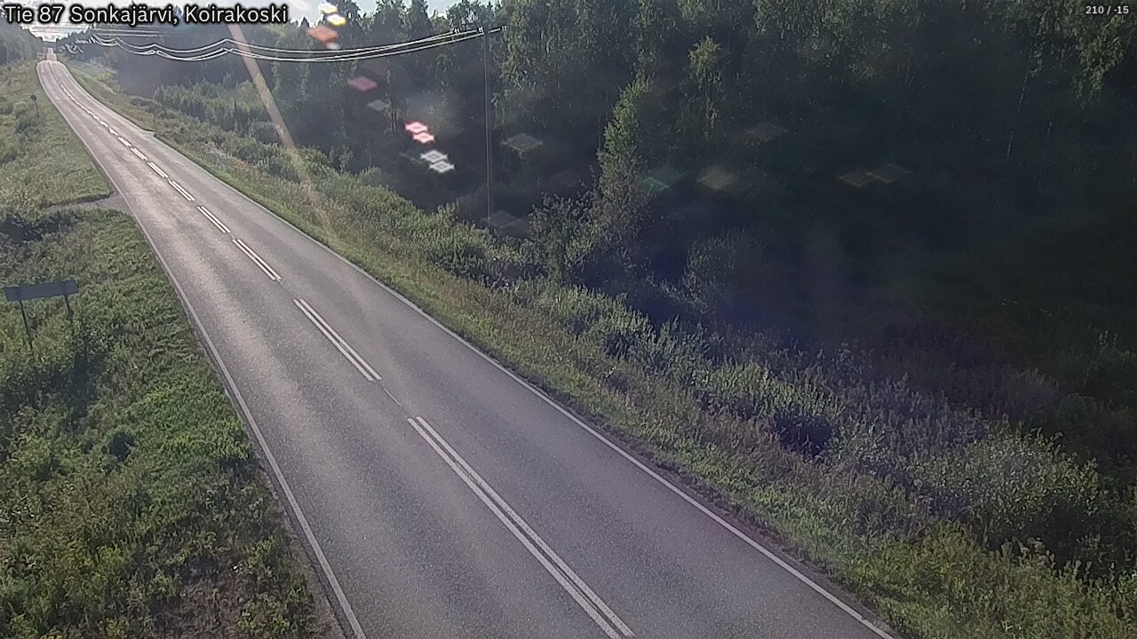Kelikamerat Kuva Tie 87 Sonkajärvi, Koirako, Sonkajärvi, Pohjois-Savo