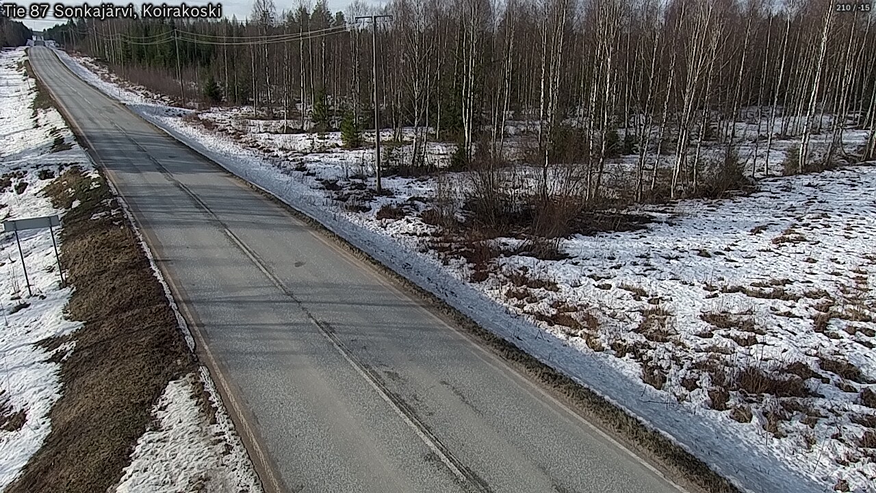 Kelikamerat Kuva Tie 87 Sonkajärvi, Koirako, Sonkajärvi, Pohjois-Savo