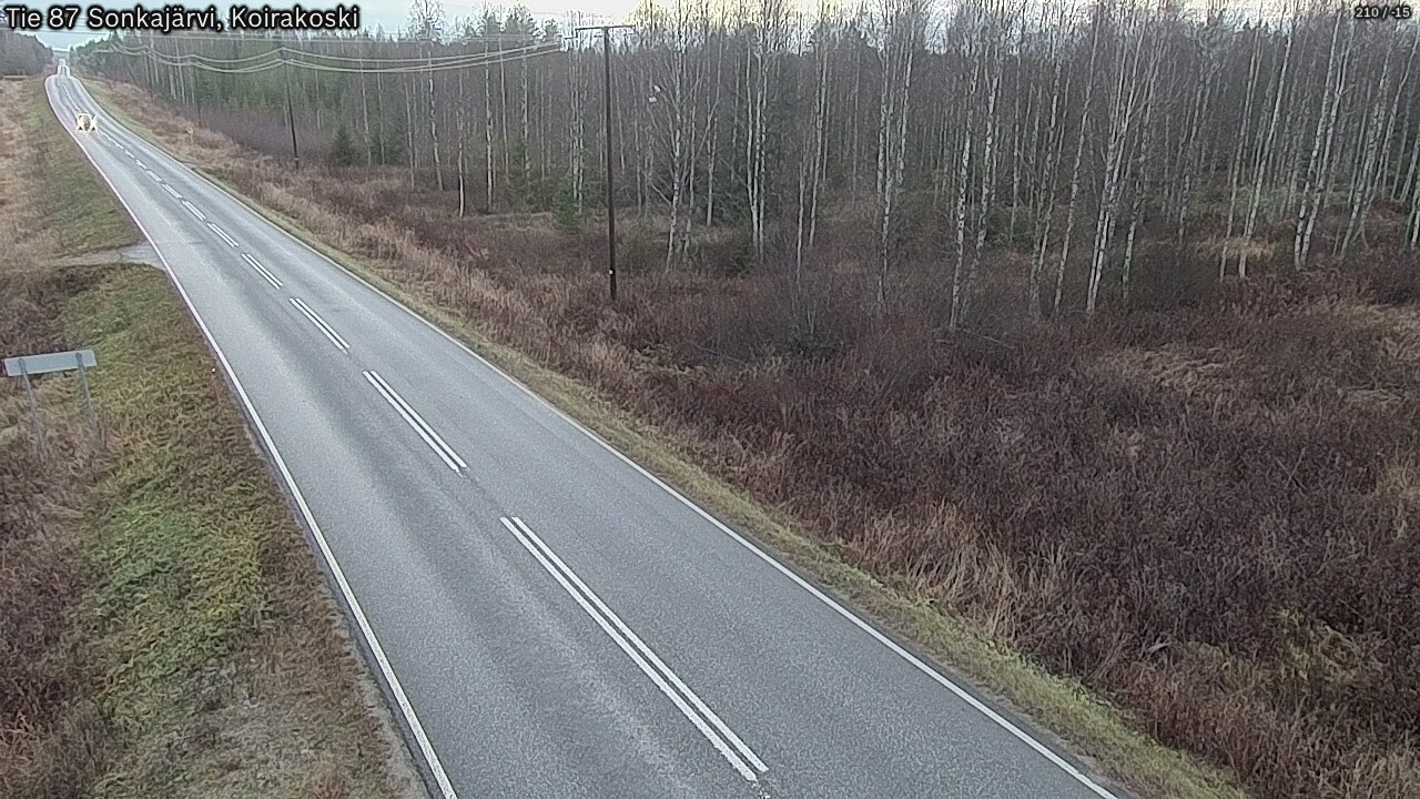 Kelikamerat Kuva Tie 87 Sonkajärvi, Koirako, Sonkajärvi, Pohjois-Savo