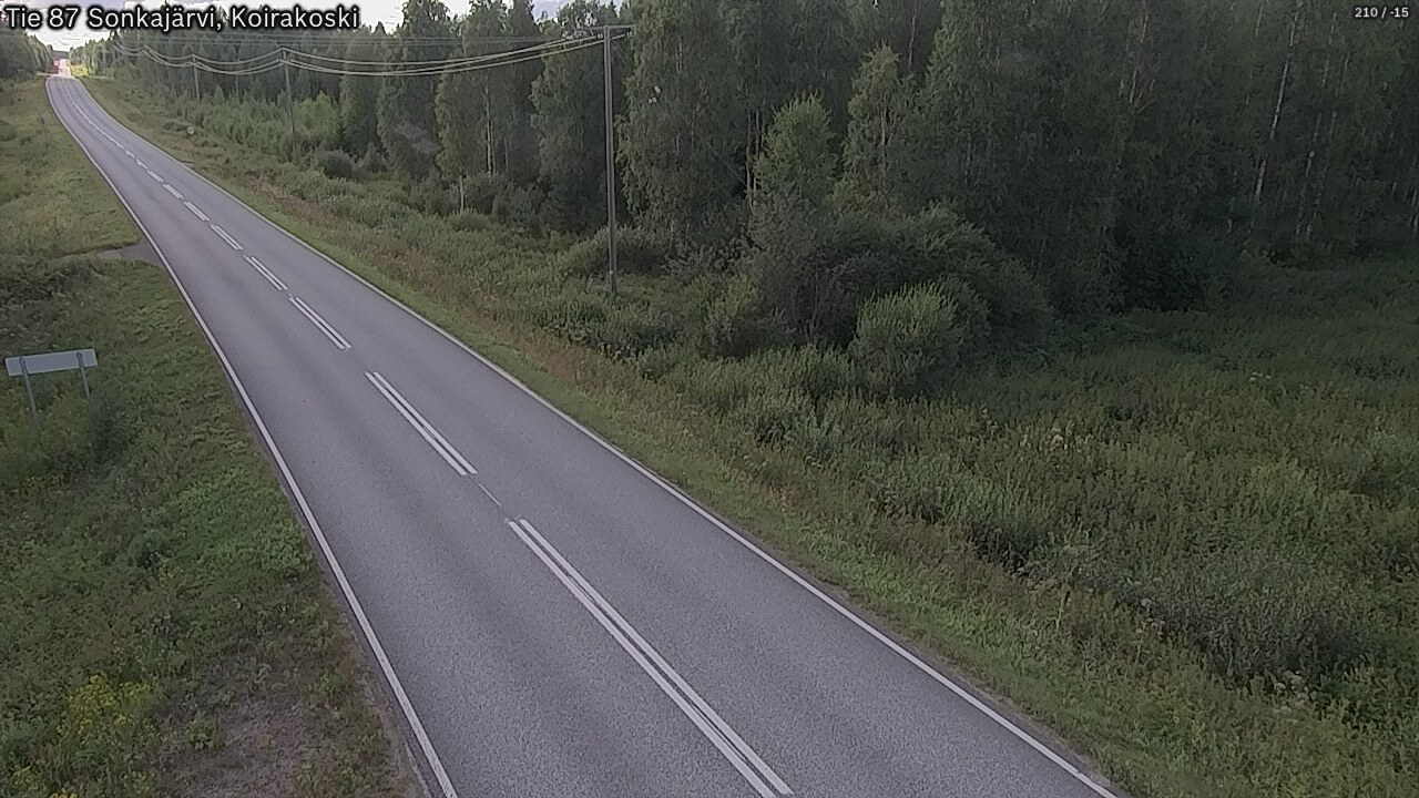 Kelikamerat Kuva Tie 87 Sonkajärvi, Koirako, Sonkajärvi, Pohjois-Savo