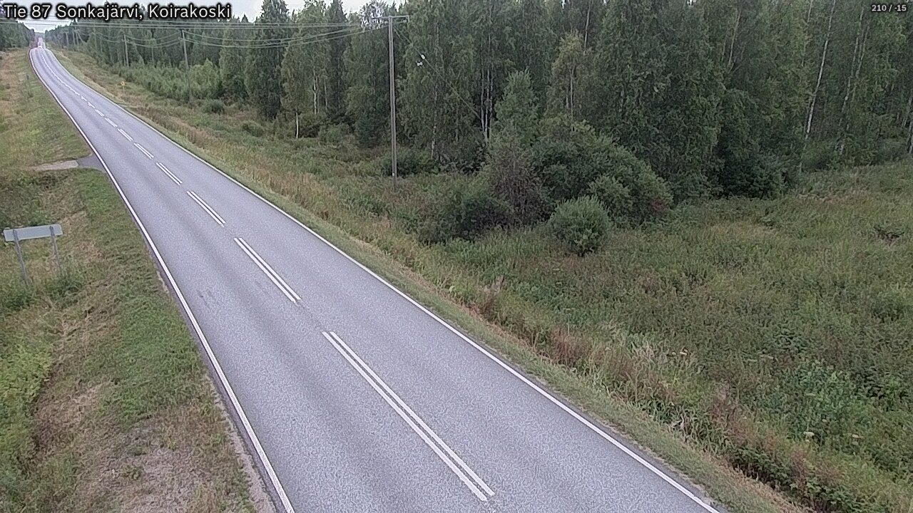 Kelikamerat Kuva Tie 87 Sonkajärvi, Koirako, Sonkajärvi, Pohjois-Savo
