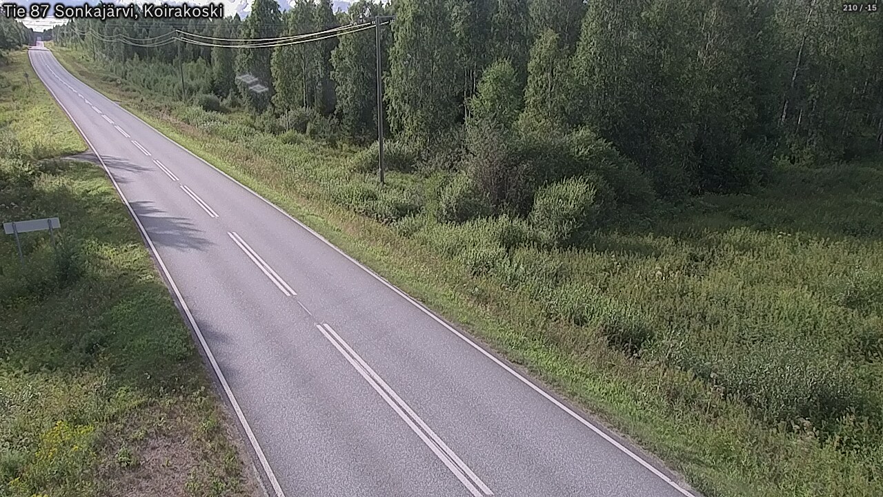 Kelikamerat Kuva Tie 87 Sonkajärvi, Koirako, Sonkajärvi, Pohjois-Savo