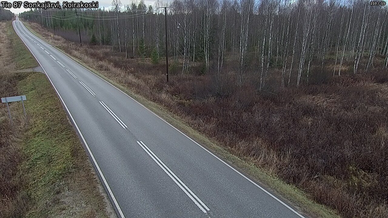 Kelikamerat Kuva Tie 87 Sonkajärvi, Koirako, Sonkajärvi, Pohjois-Savo