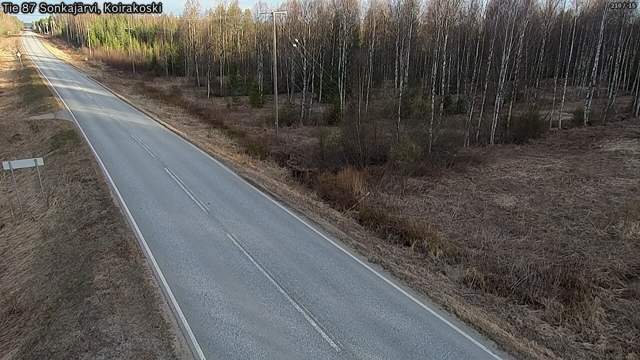 Kelikamerat Kuva Tie 87 Sonkajärvi, Koirako, Sonkajärvi, Pohjois-Savo