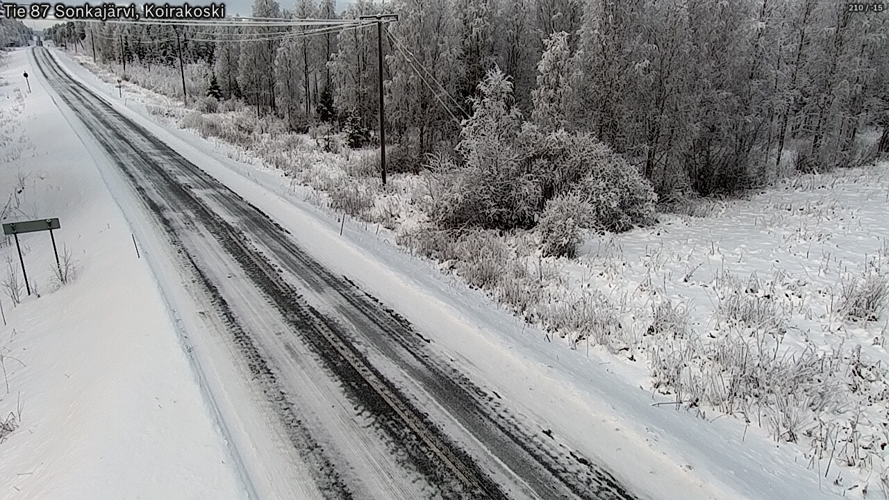 Kelikamerat Kuva Tie 87 Sonkajärvi, Koirako, Sonkajärvi, Pohjois-Savo