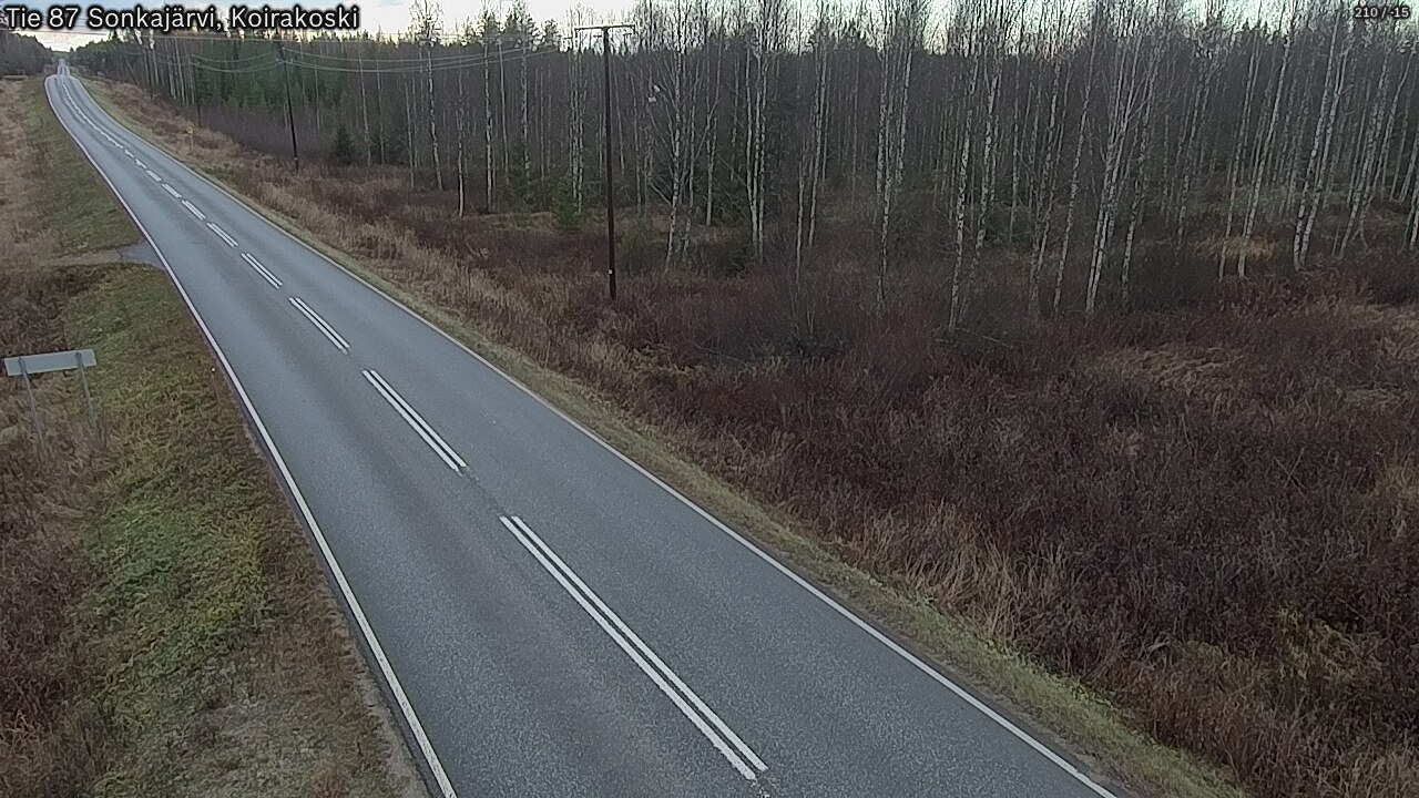 Kelikamerat Kuva Tie 87 Sonkajärvi, Koirako, Sonkajärvi, Pohjois-Savo