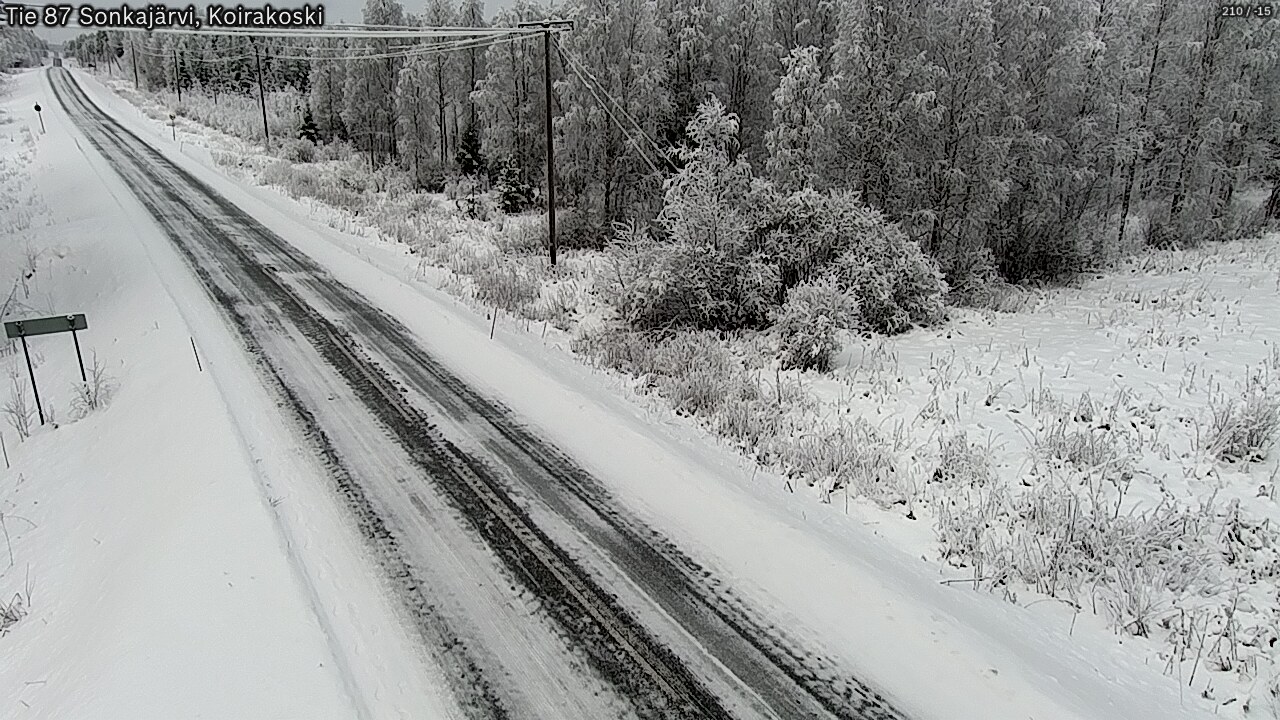 Kelikamerat Kuva Tie 87 Sonkajärvi, Koirako, Sonkajärvi, Pohjois-Savo