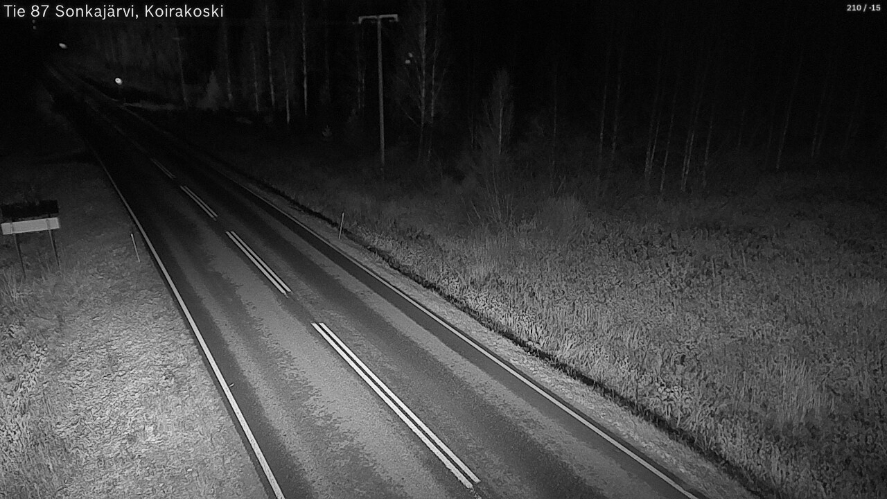 Kelikamerat Kuva Tie 87 Sonkajärvi, Koirako, Sonkajärvi, Pohjois-Savo