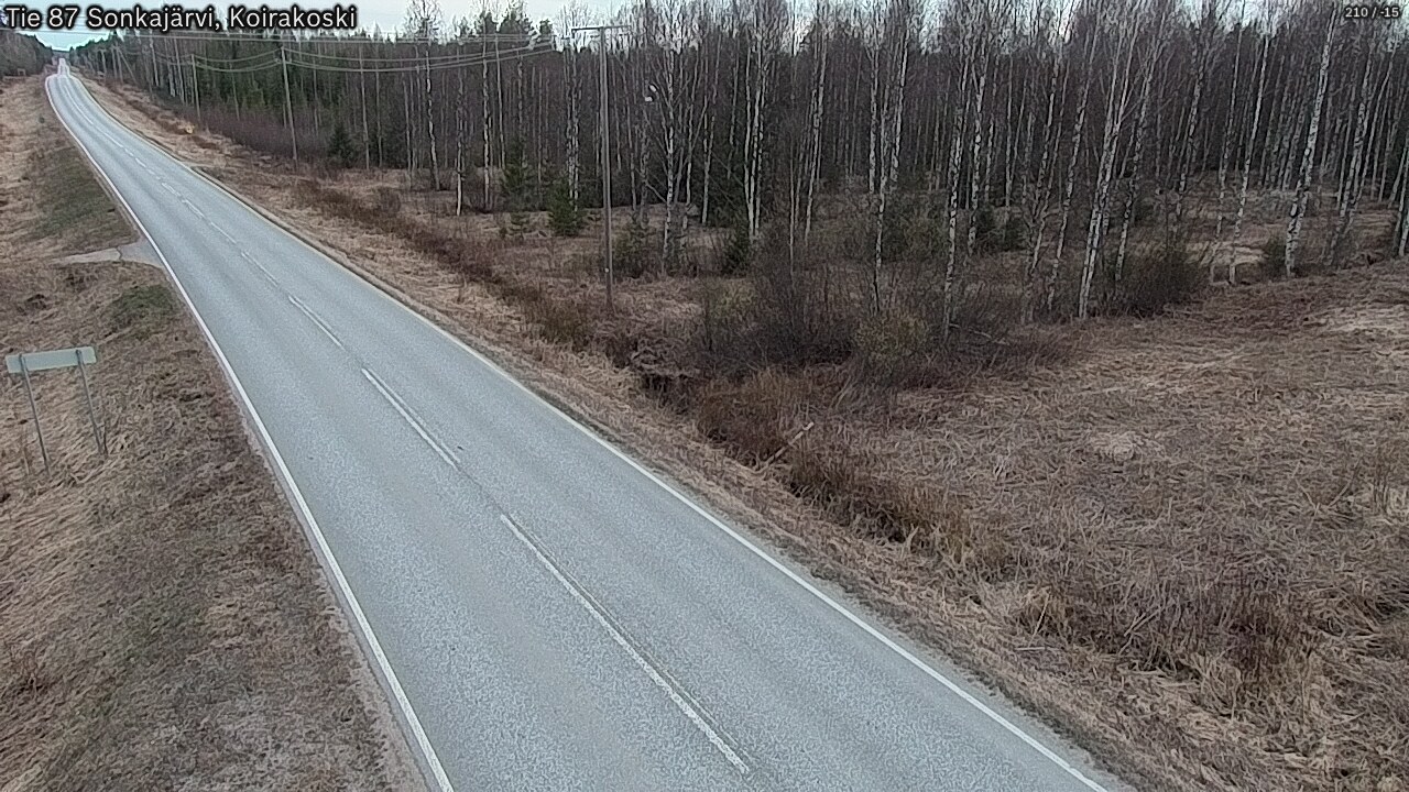 Kelikamerat Kuva Tie 87 Sonkajärvi, Koirako, Sonkajärvi, Pohjois-Savo