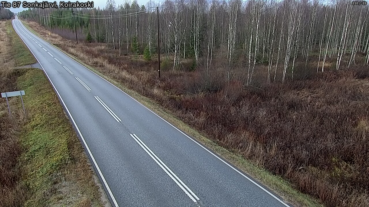 Kelikamerat Kuva Tie 87 Sonkajärvi, Koirako, Sonkajärvi, Pohjois-Savo