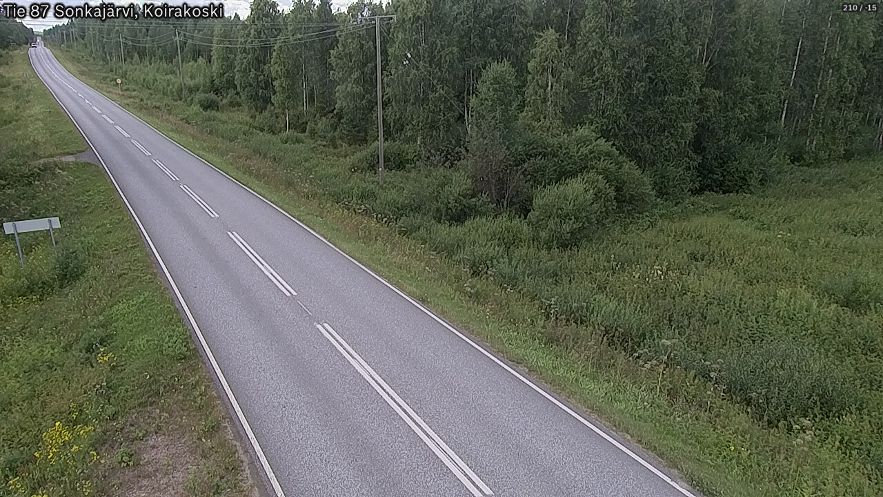 Kelikamerat Kuva Tie 87 Sonkajärvi, Koirako, Sonkajärvi, Pohjois-Savo