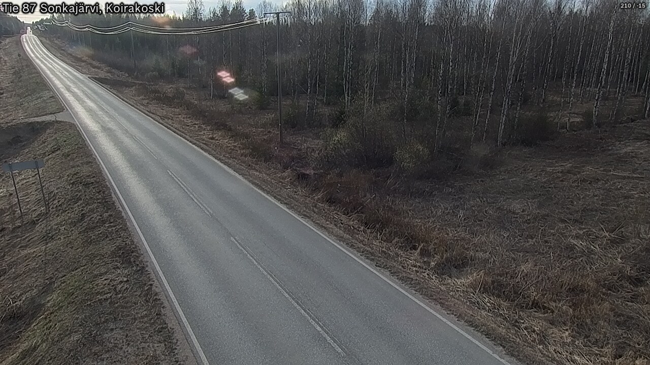 Kelikamerat Kuva Tie 87 Sonkajärvi, Koirako, Sonkajärvi, Pohjois-Savo
