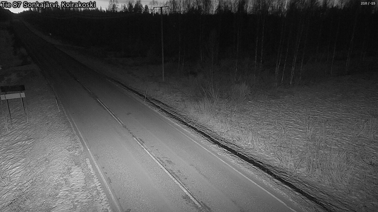 Kelikamerat Kuva Tie 87 Sonkajärvi, Koirako, Sonkajärvi, Pohjois-Savo