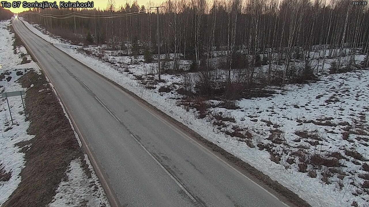 Kelikamerat Kuva Tie 87 Sonkajärvi, Koirako, Sonkajärvi, Pohjois-Savo