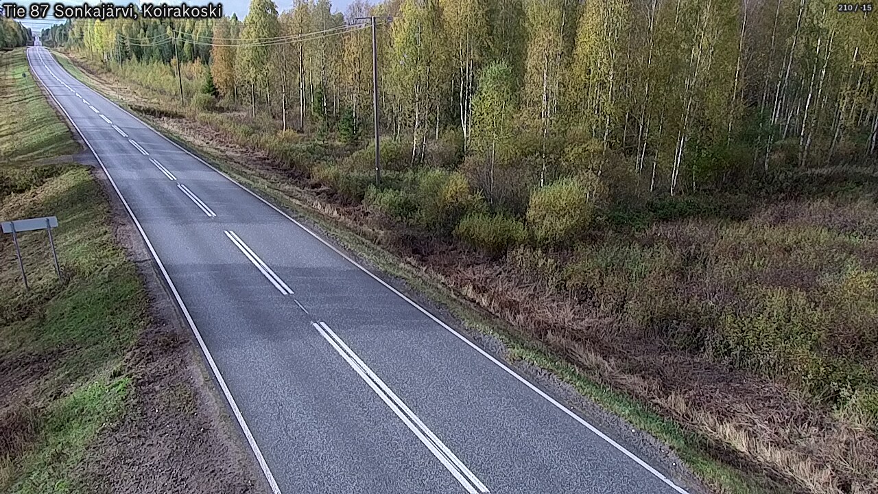 Kelikamerat Kuva Tie 87 Sonkajärvi, Koirako, Sonkajärvi, Pohjois-Savo