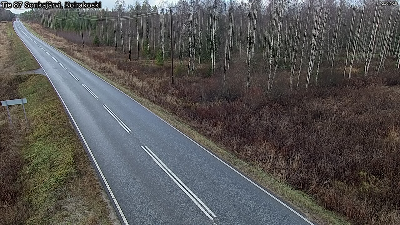 Kelikamerat Kuva Tie 87 Sonkajärvi, Koirako, Sonkajärvi, Pohjois-Savo