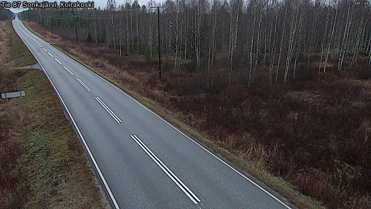Kelikamerat Kuva Tie 87 Sonkajärvi, Koirako, Sonkajärvi, Pohjois-Savo