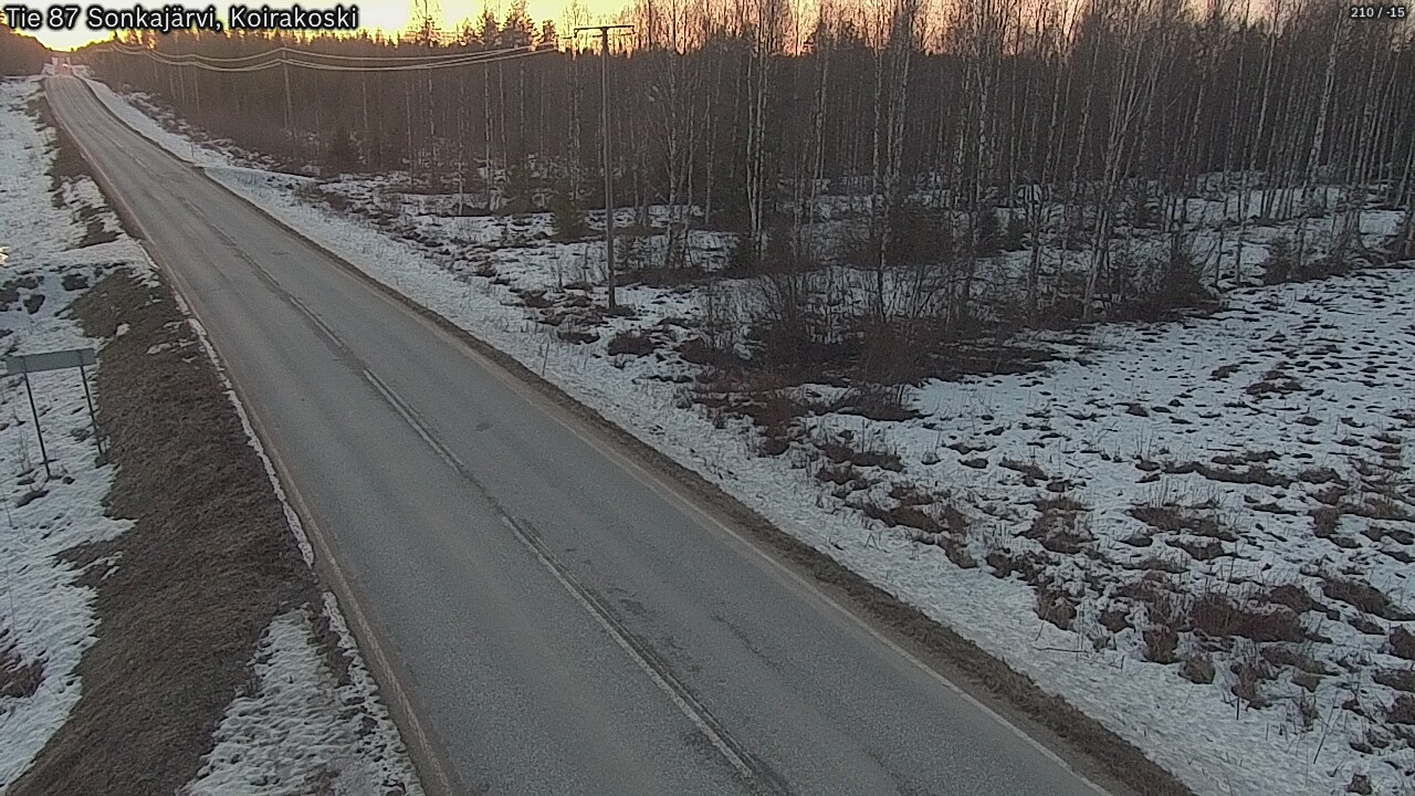 Kelikamerat Kuva Tie 87 Sonkajärvi, Koirako, Sonkajärvi, Pohjois-Savo