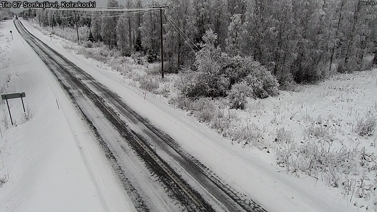 Kelikamerat Kuva Tie 87 Sonkajärvi, Koirako, Sonkajärvi, Pohjois-Savo