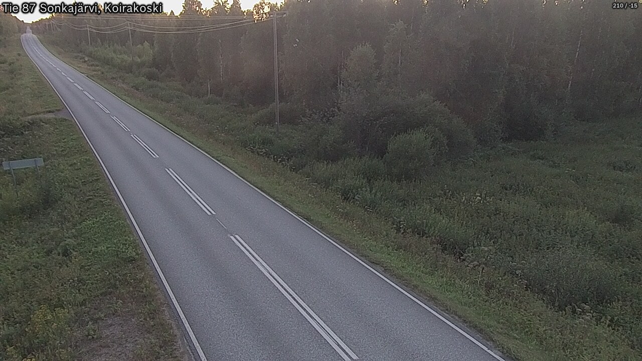 Kelikamerat Kuva Tie 87 Sonkajärvi, Koirako, Sonkajärvi, Pohjois-Savo
