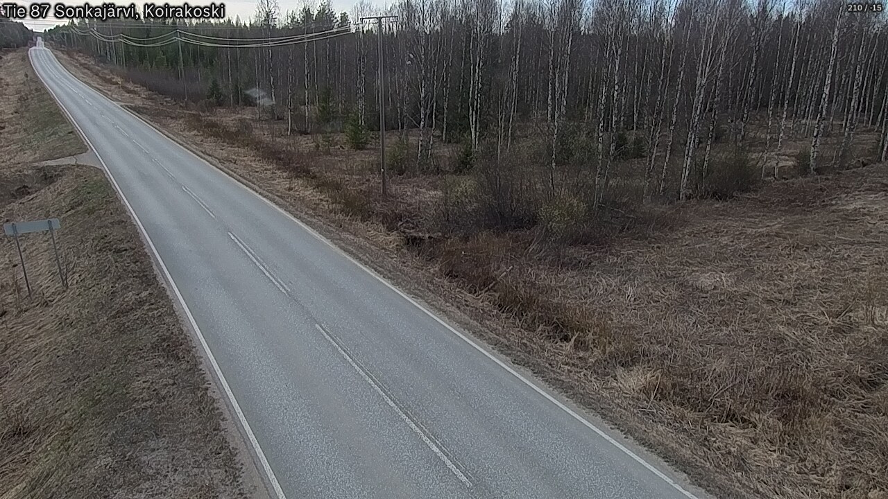Kelikamerat Kuva Tie 87 Sonkajärvi, Koirako, Sonkajärvi, Pohjois-Savo