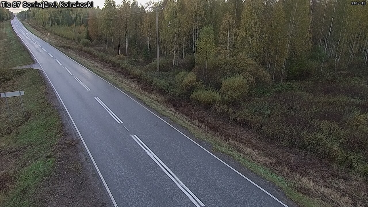 Kelikamerat Kuva Tie 87 Sonkajärvi, Koirako, Sonkajärvi, Pohjois-Savo