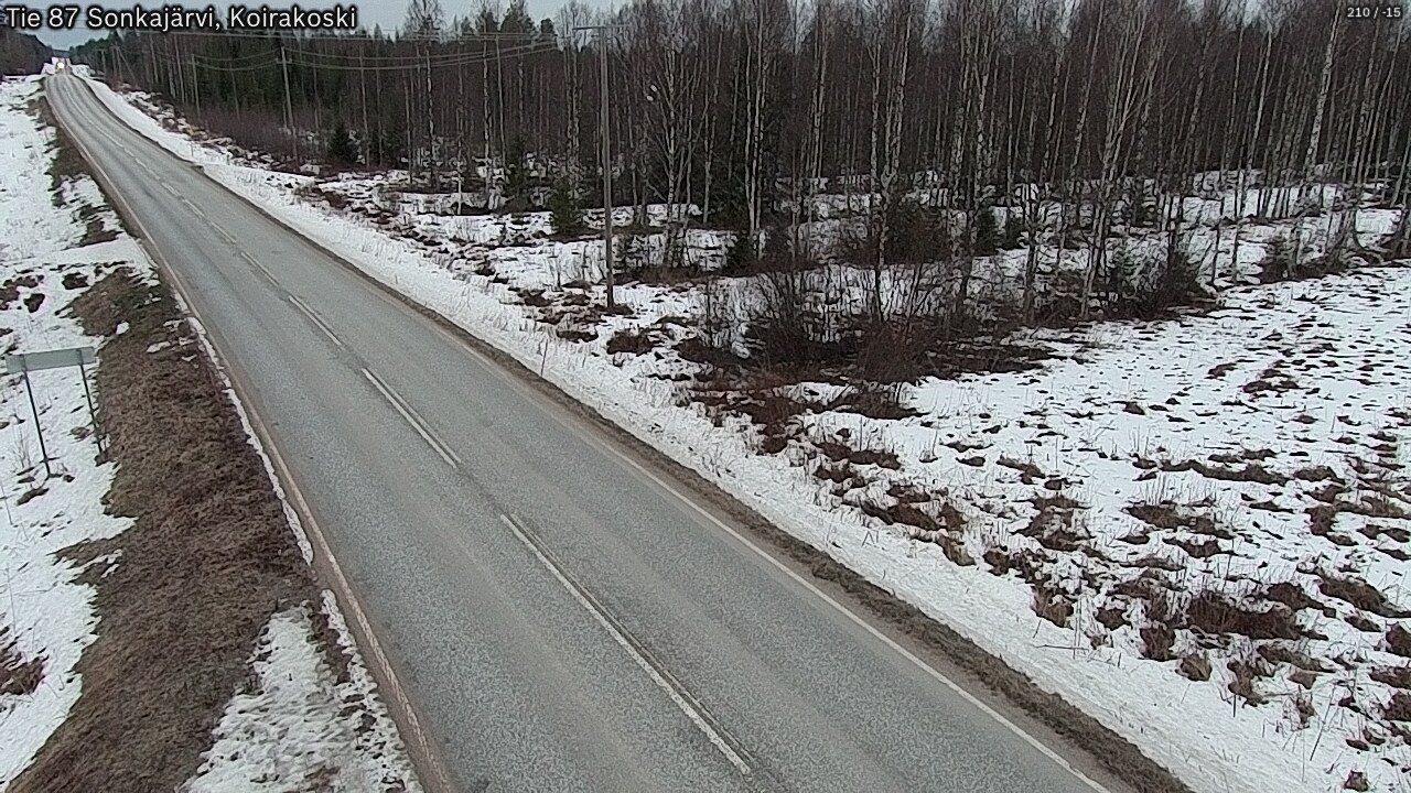 Kelikamerat Kuva Tie 87 Sonkajärvi, Koirako, Sonkajärvi, Pohjois-Savo