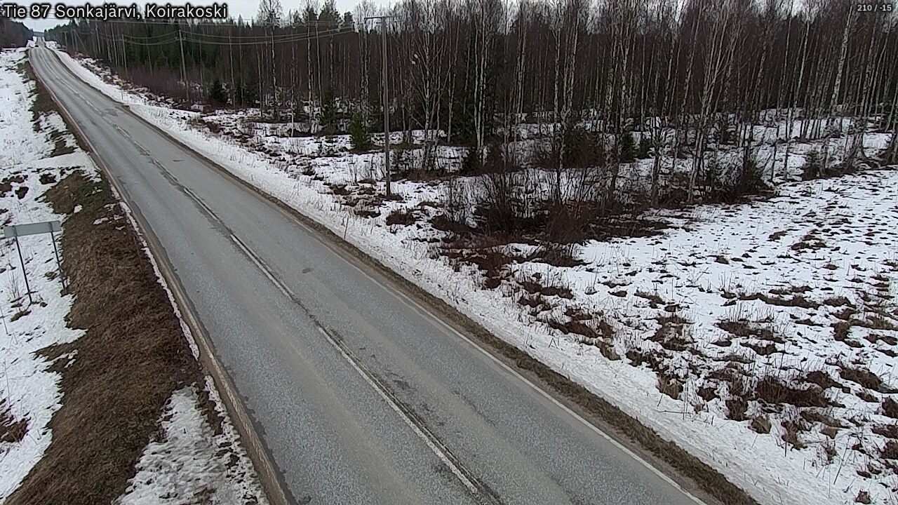 Kelikamerat Kuva Tie 87 Sonkajärvi, Koirako, Sonkajärvi, Pohjois-Savo