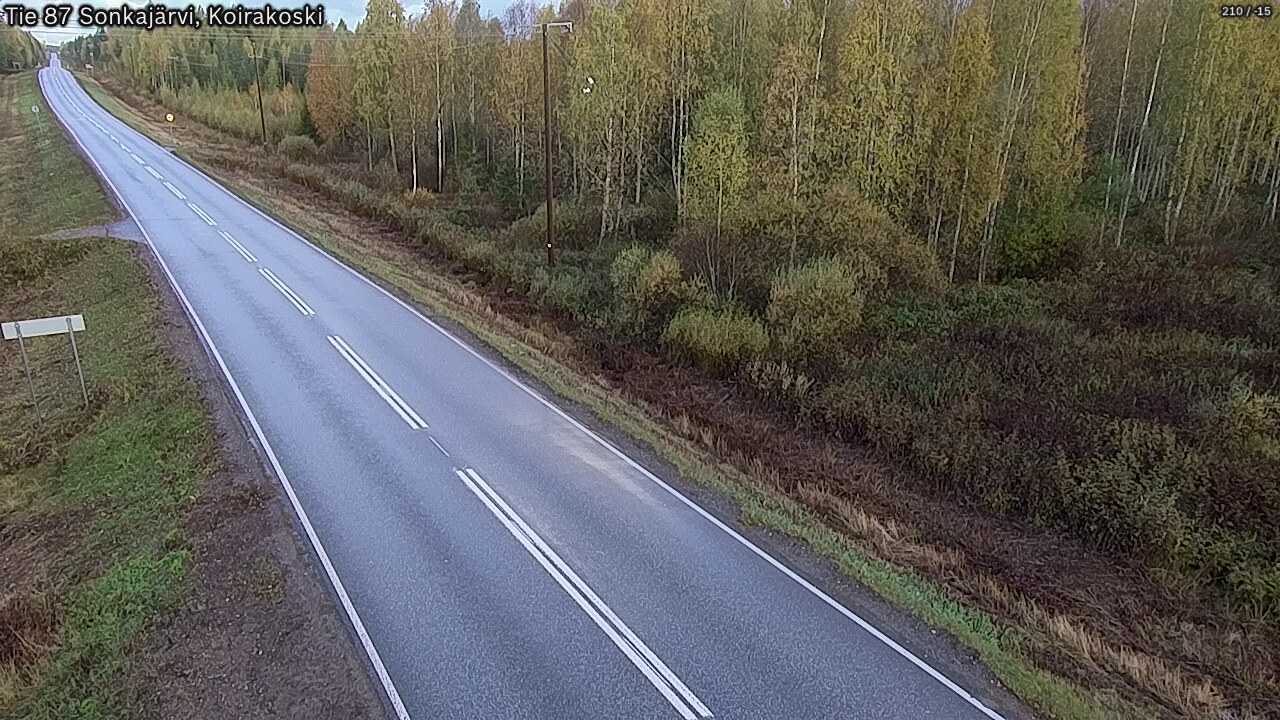 Kelikamerat Kuva Tie 87 Sonkajärvi, Koirako, Sonkajärvi, Pohjois-Savo