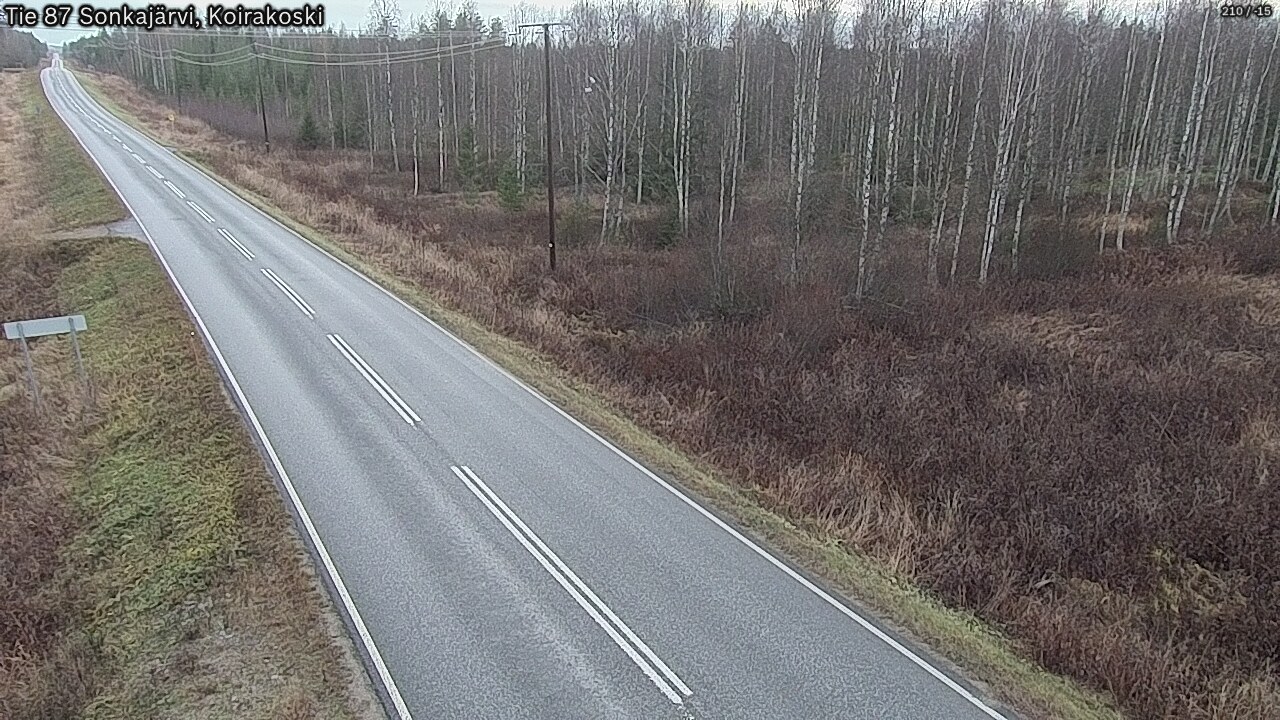 Kelikamerat Kuva Tie 87 Sonkajärvi, Koirako, Sonkajärvi, Pohjois-Savo