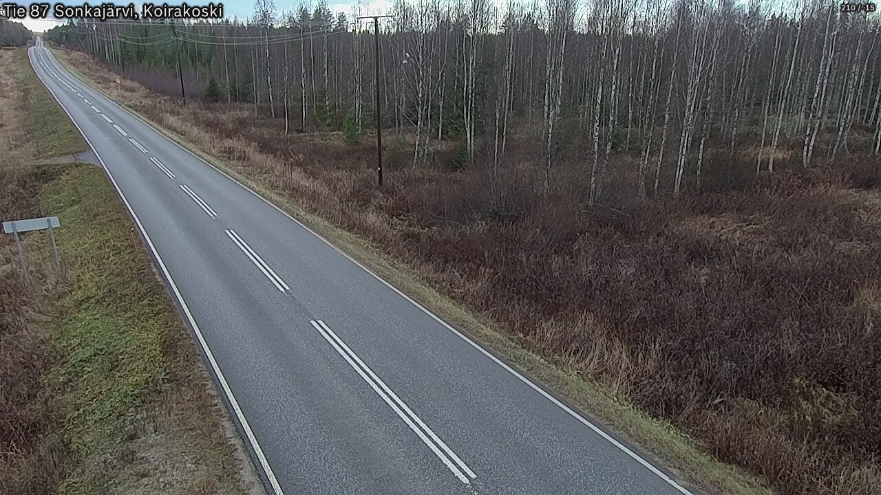 Kelikamerat Kuva Tie 87 Sonkajärvi, Koirako, Sonkajärvi, Pohjois-Savo