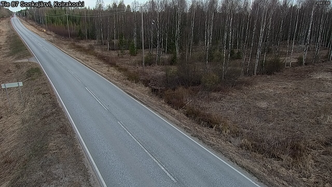 Kelikamerat Kuva Tie 87 Sonkajärvi, Koirako, Sonkajärvi, Pohjois-Savo