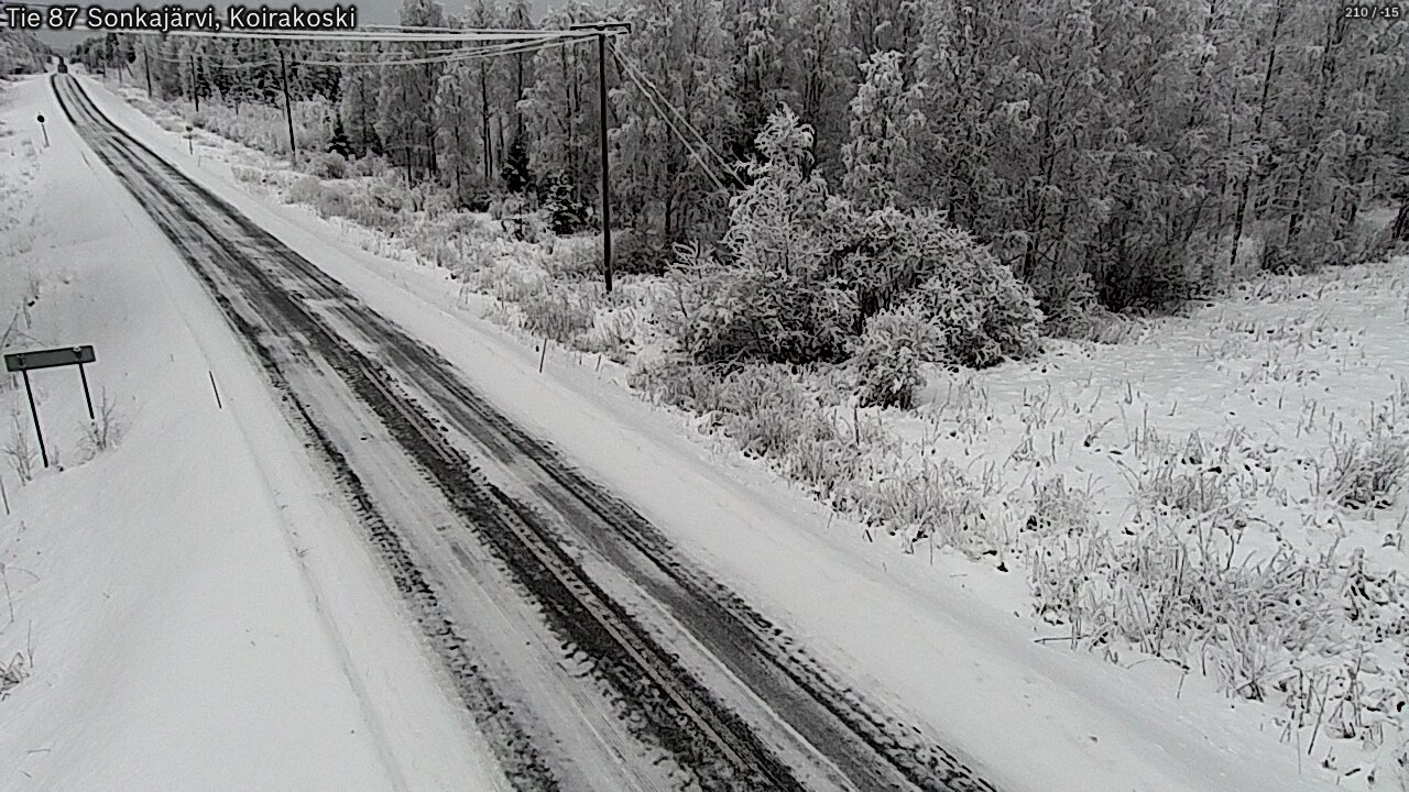 Kelikamerat Kuva Tie 87 Sonkajärvi, Koirako, Sonkajärvi, Pohjois-Savo