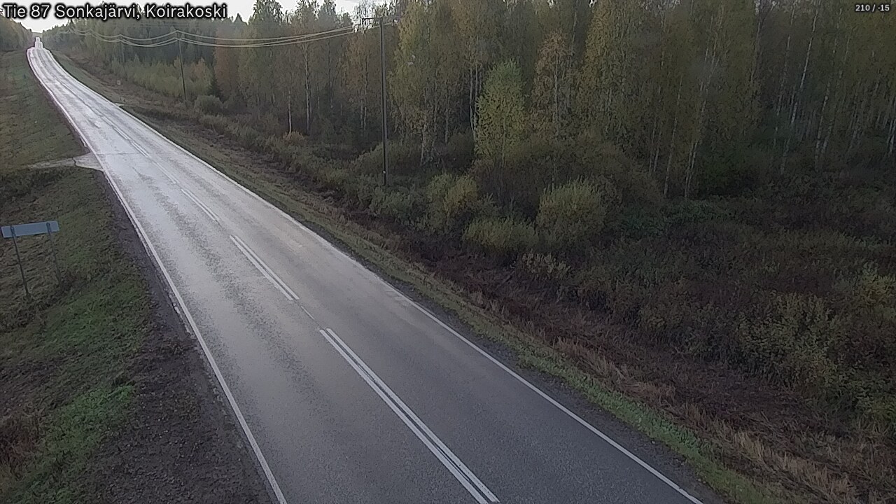 Kelikamerat Kuva Tie 87 Sonkajärvi, Koirako, Sonkajärvi, Pohjois-Savo