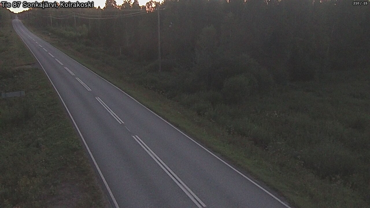 Kelikamerat Kuva Tie 87 Sonkajärvi, Koirako, Sonkajärvi, Pohjois-Savo