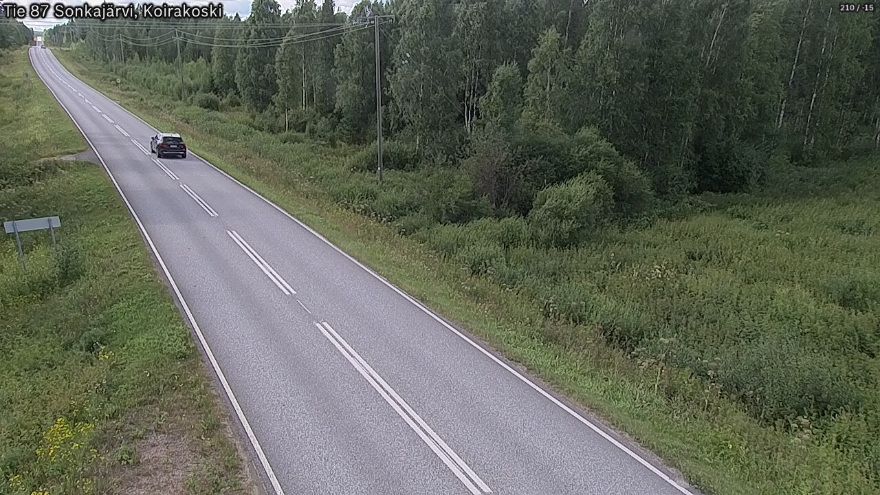 Kelikamerat Kuva Tie 87 Sonkajärvi, Koirako, Sonkajärvi, Pohjois-Savo