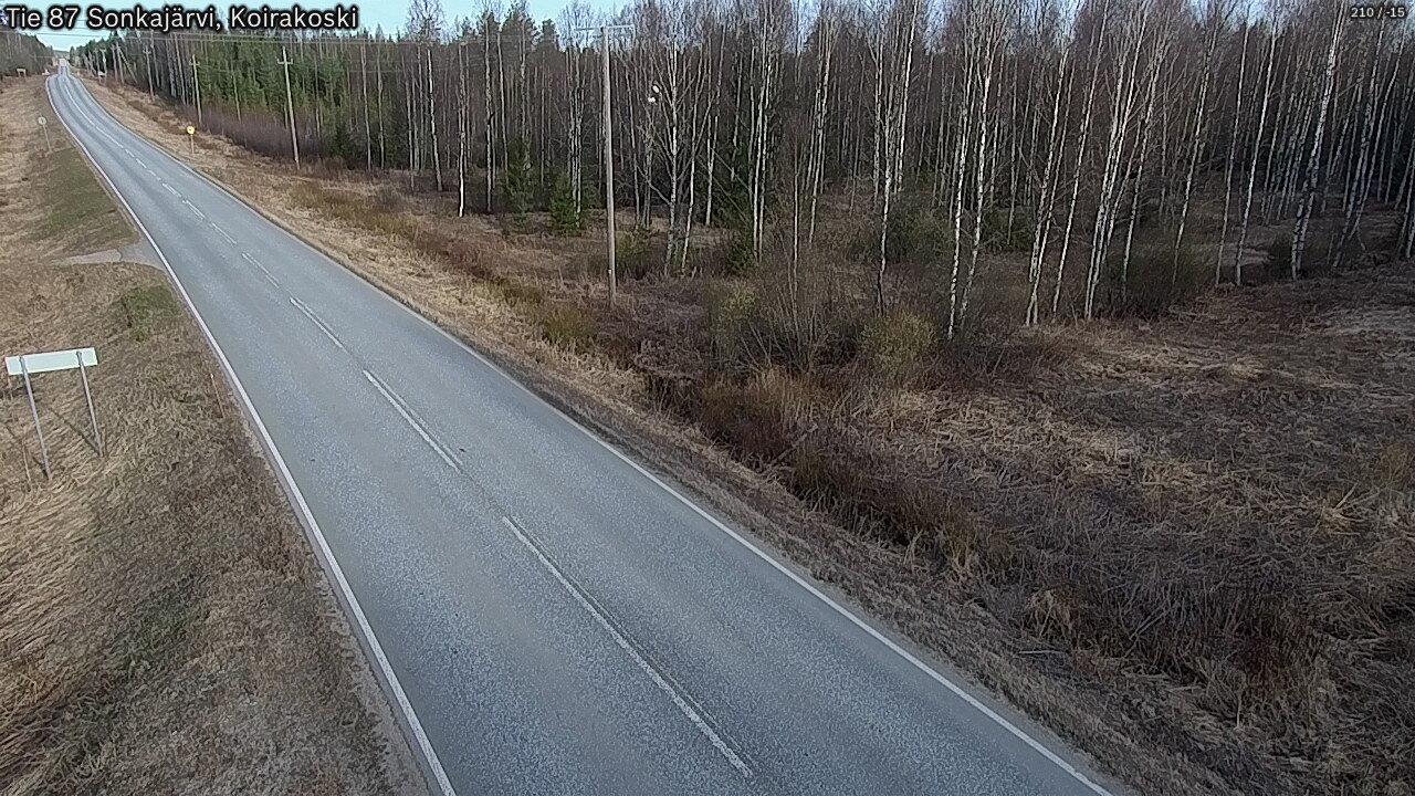 Kelikamerat Kuva Tie 87 Sonkajärvi, Koirako, Sonkajärvi, Pohjois-Savo
