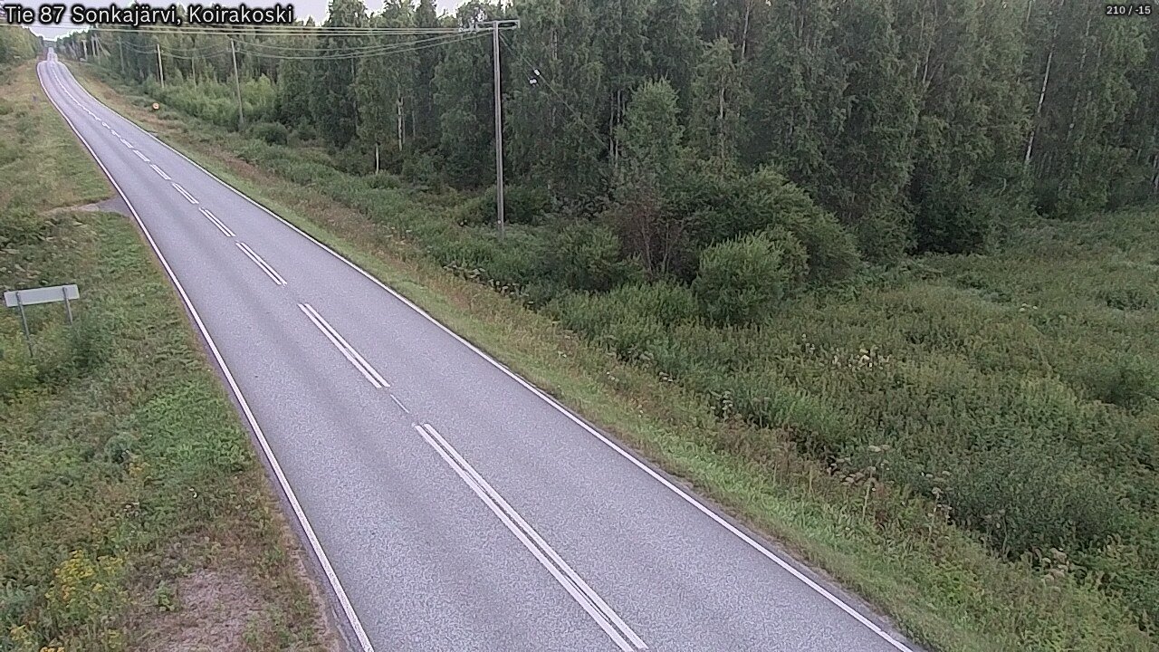 Kelikamerat Kuva Tie 87 Sonkajärvi, Koirako, Sonkajärvi, Pohjois-Savo